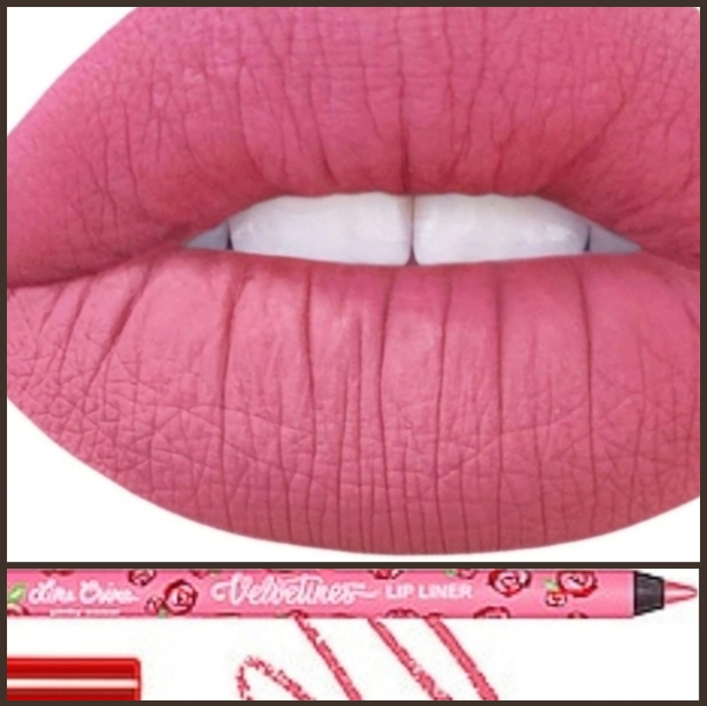 NEW Lime Crime Velvetines 'Cupid' & Matching 'Pinky Swear' Lip Liner